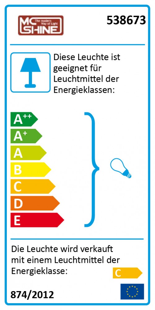 Deckenleuchte aus Aluminium mit 50W Halogen – Bild 3