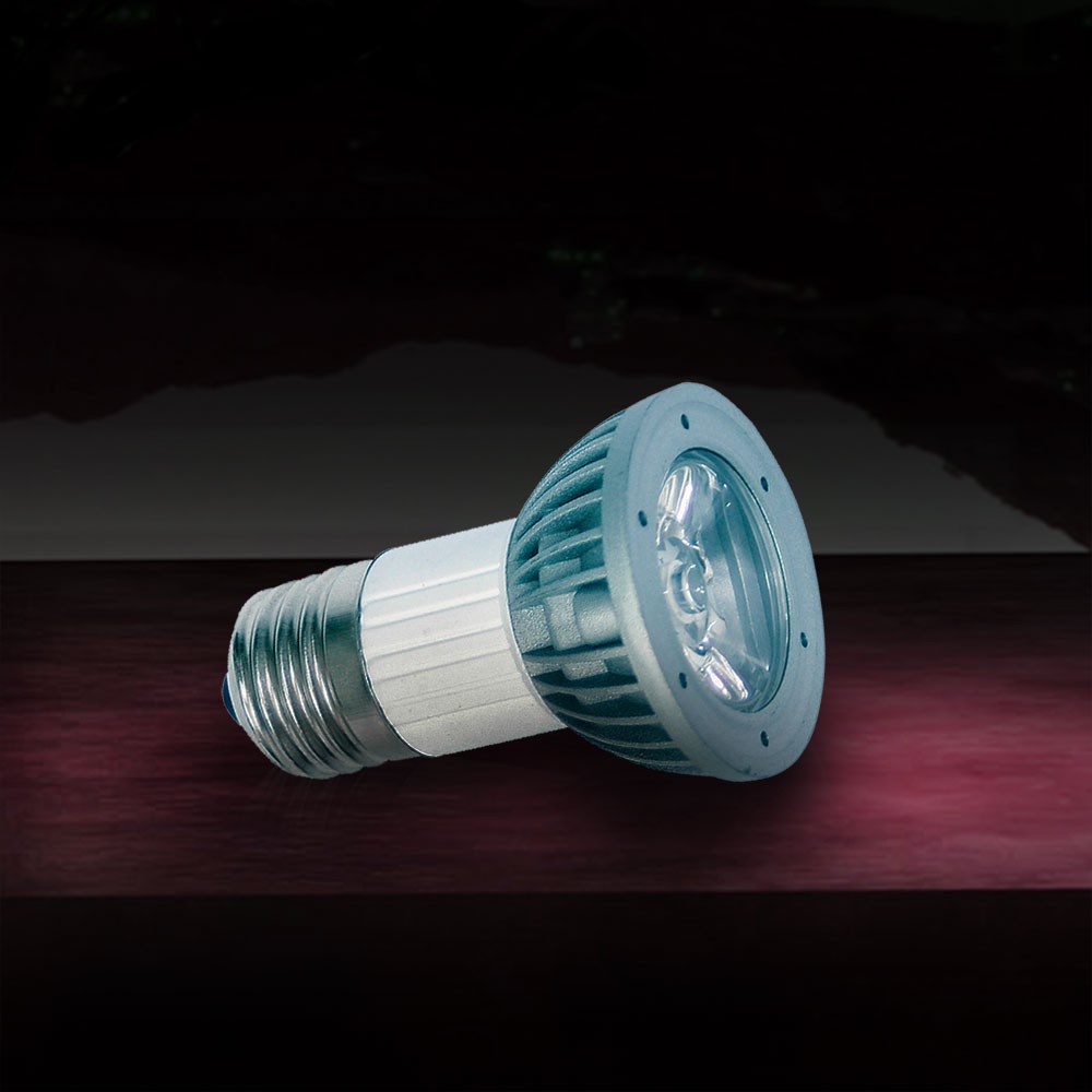 3W HighPower-LED Leuchtmittel mit E27 Sockel und 6400 Kelvin – Bild 2