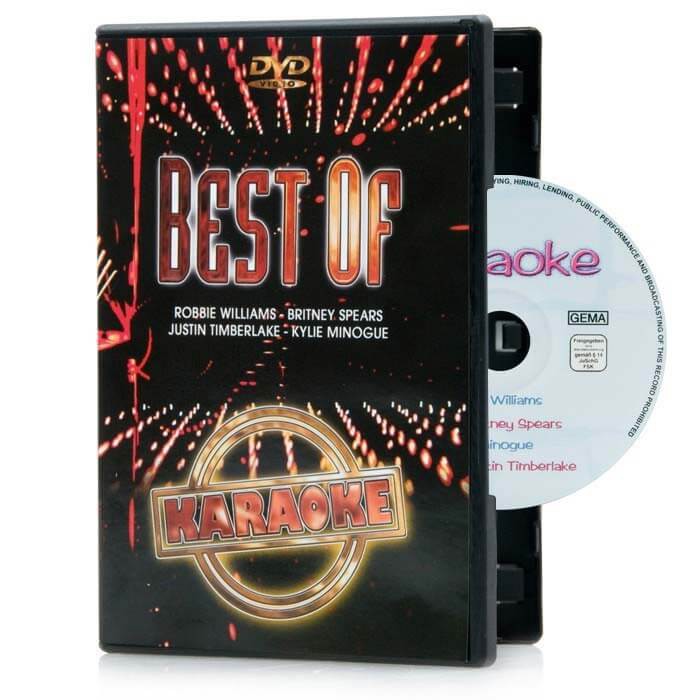 Karaoke DVD CD für Karaokeabend Best of ohne Originalsongs