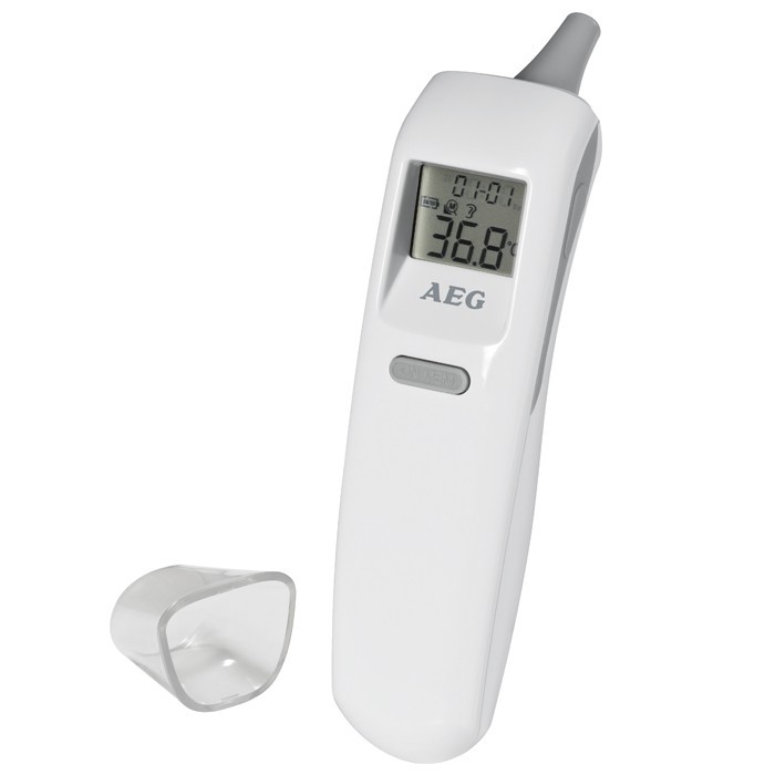 Fieberthermometer Hitzemesser Fieber-Thermometer Thermostat Ohrthermometer AEG FT 4919 – Bild 1