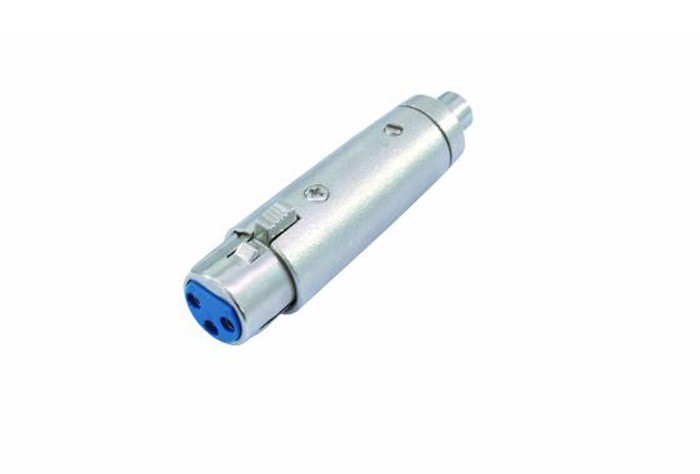 Adapter Cinch-Buchse zu XLR-Kupplung