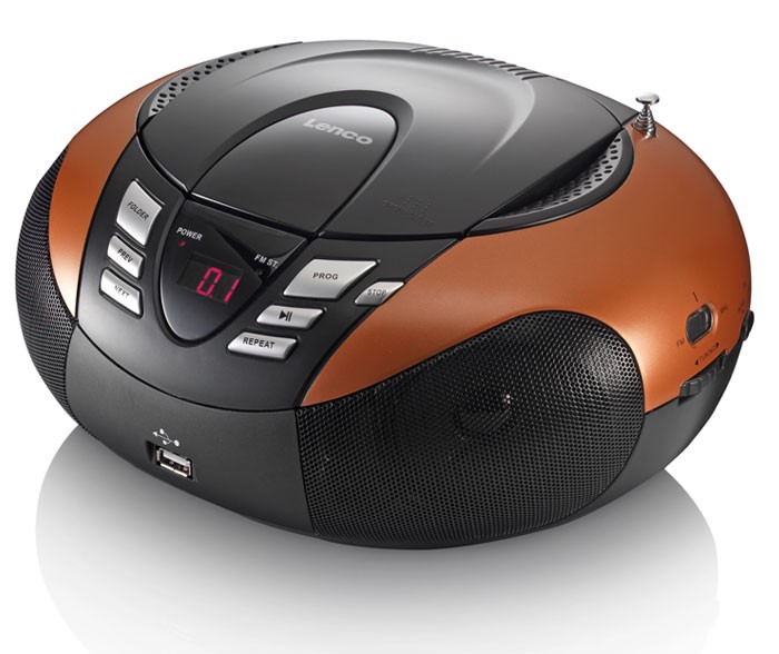 Tragbarer CD-Player mit Radio MP3/WMA-Player und USB – Bild 1
