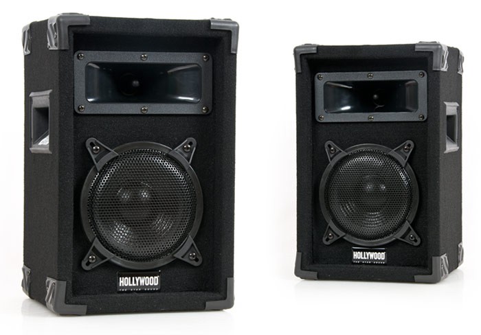 500 Watt DJ PA PAAR 3-Wege Party Lautsprecher DJ-Pro 6 – Bild 1