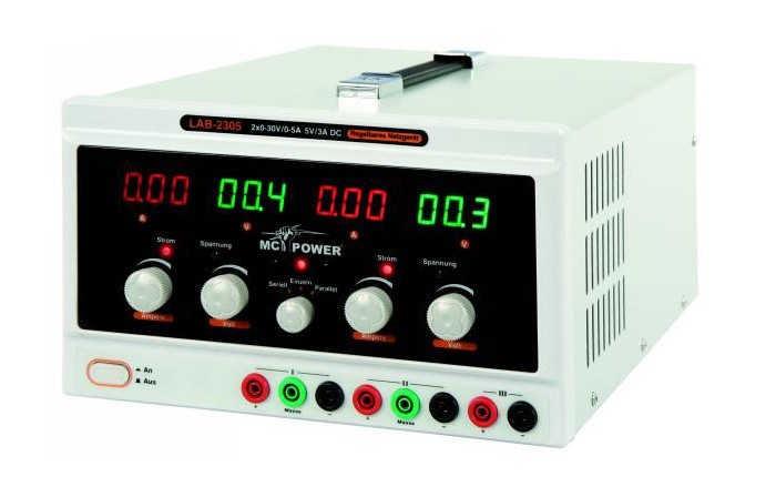 Labornetzgerät McPower 165 Watt mit Lüfter LAB-2305 – Bild 1