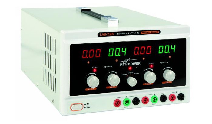 Labornetzgerät McPower 165 Watt mit Lüfter LAB-2305 – Bild 2