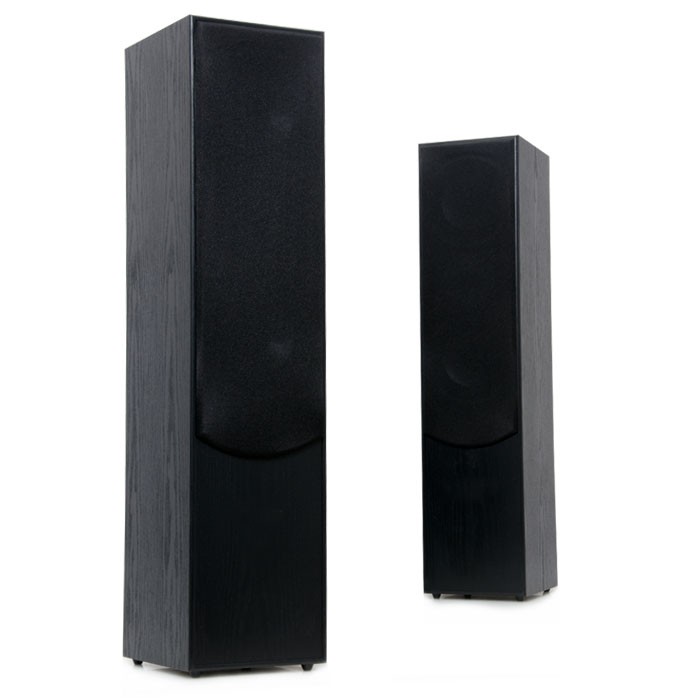 500W Paar Lautsprecherboxen in schwarz mit 25m Kabel HIFI 45 – Bild 3