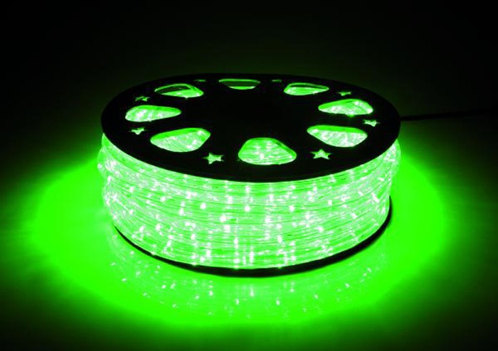 LED-Lichtschlauch 44m lang mit 1056 LEDs in grün
