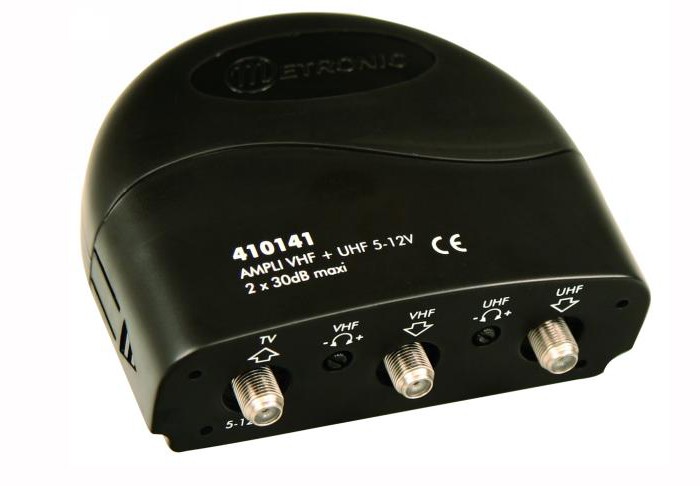 UHF/VHF 2-weg Antennenverstärker für Mastmontage