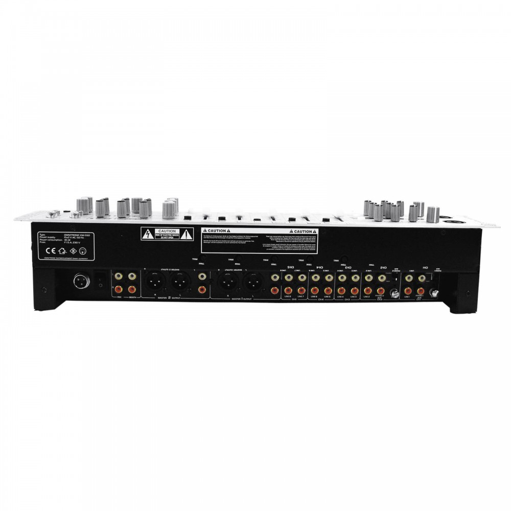 Mischpult Omnitronic Professional DJ Entertainment-Mixer EM-550 – Bild 2