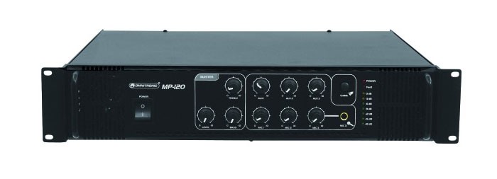 OMNITRONIC ELA-Mischverstärker für Lautsprecher MP-120 – Bild 1
