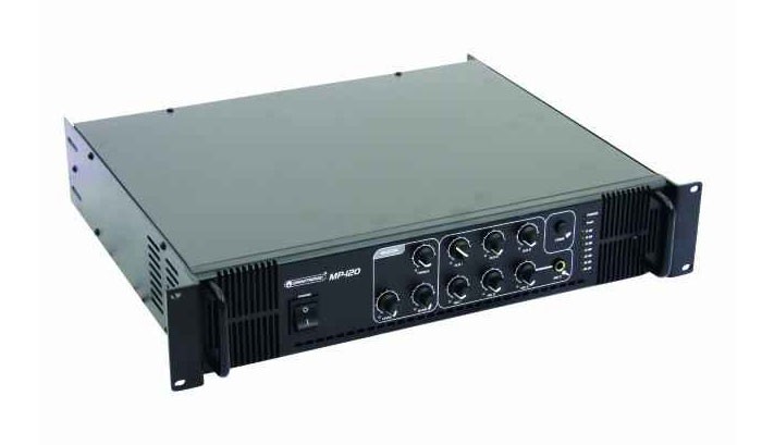 OMNITRONIC ELA-Mischverstärker für Lautsprecher MP-120 – Bild 2