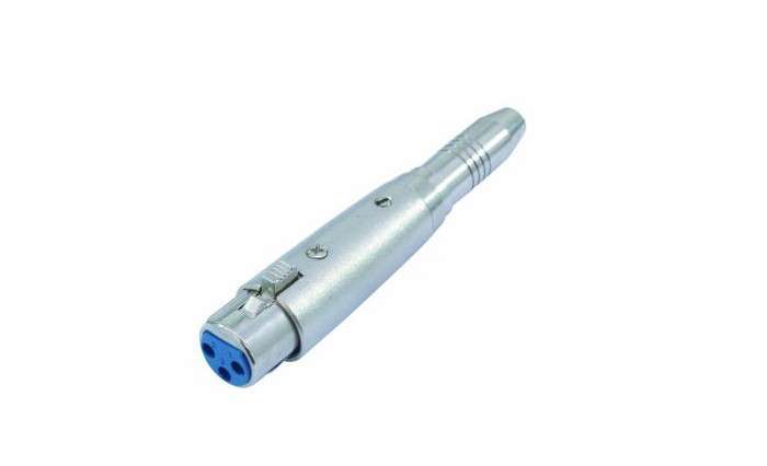 Adapter XLR-Kupplung/Klinkenbuchse mono