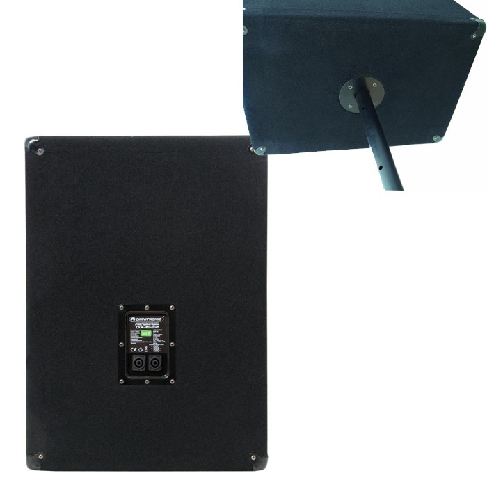 PA Anlage mit Satellitenboxen und 2400W Verstärker DJ-353 – Bild 2