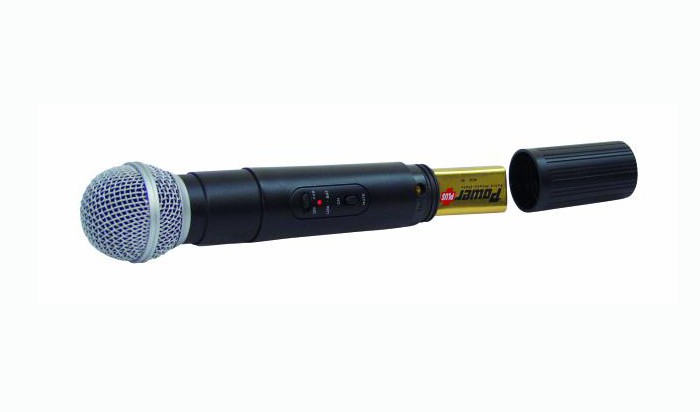 Funkmikrofonset DJ PA Profi OMNITRONIC VHF-250 214 MHz – Bild 2