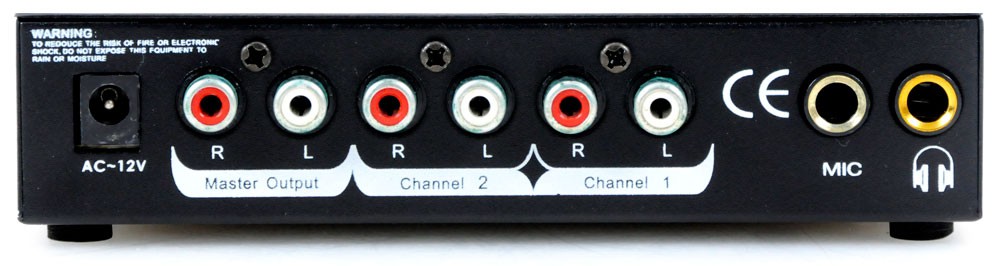 PA DJ 1200 Watt Verstärker USB Mischpult DJ-539 – Bild 8