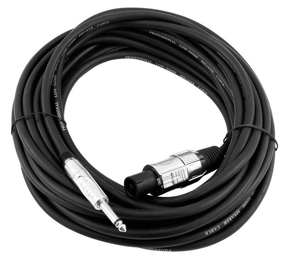 PA-Verbindungskabel 3m PA Stecker - Klinkenstecker – Bild 1