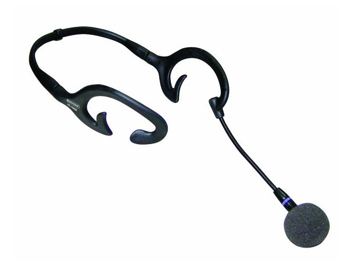 Headset-Mikrofon Kopfbügelmikro Omnitronic HS-1000 – Bild 1