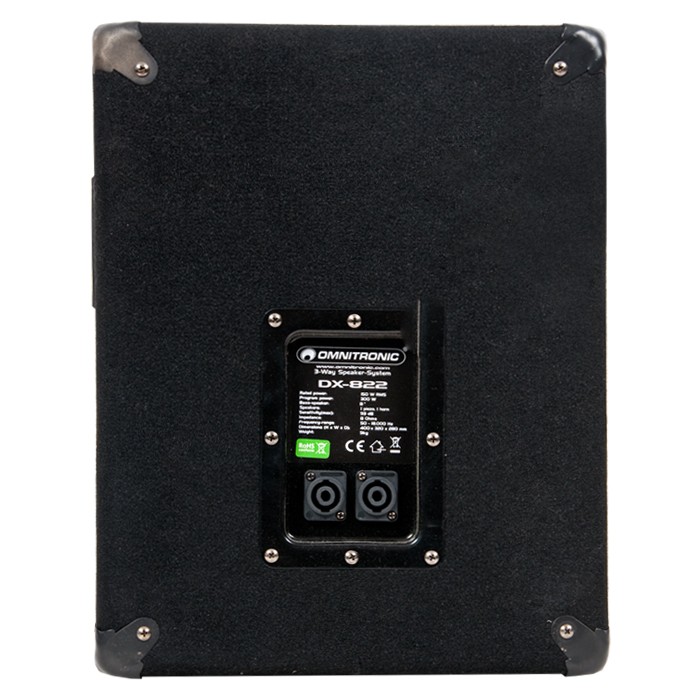 PA Einsteiger System Omnitronic Boxen Verstärker DJ-549 – Bild 3