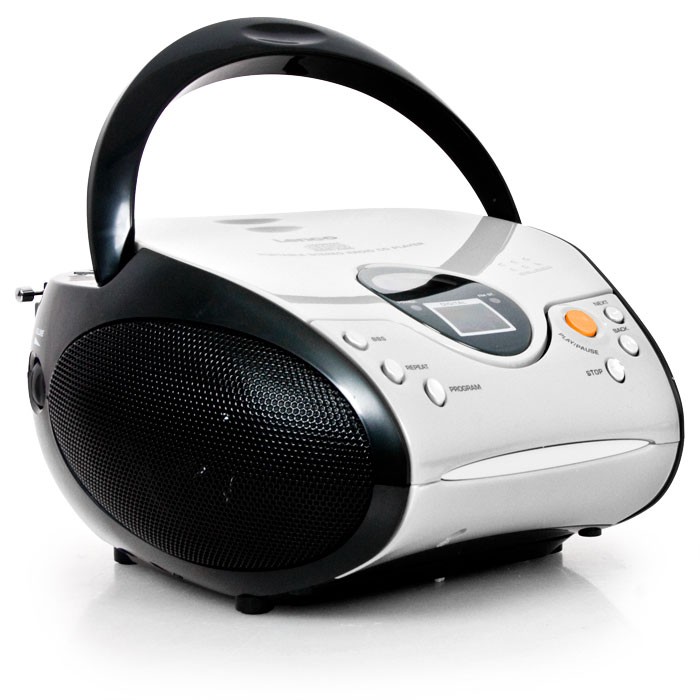 Lenco Stereoanlage mit CD-Player und Radio SCD-24 weiss – Bild 1