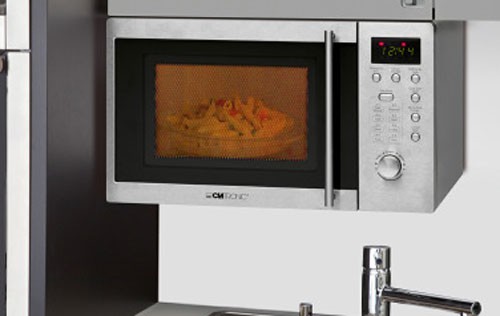 20L 5 Leistungsstufen Unterbaufähige Grill Mikrowelle Grill Bomann MWG 2211 – Bild 3