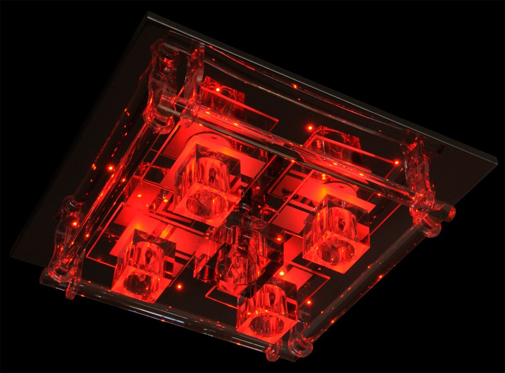 Deckenleuchte mit LED Effekt und Fernbedienung – Bild 5