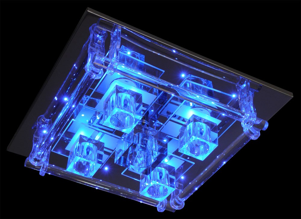 Deckenleuchte mit LED Effekt und Fernbedienung – Bild 6