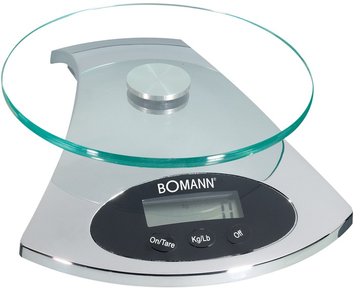 Digital Glas- Küchenwaage Waage Bomann KW 1411 CB