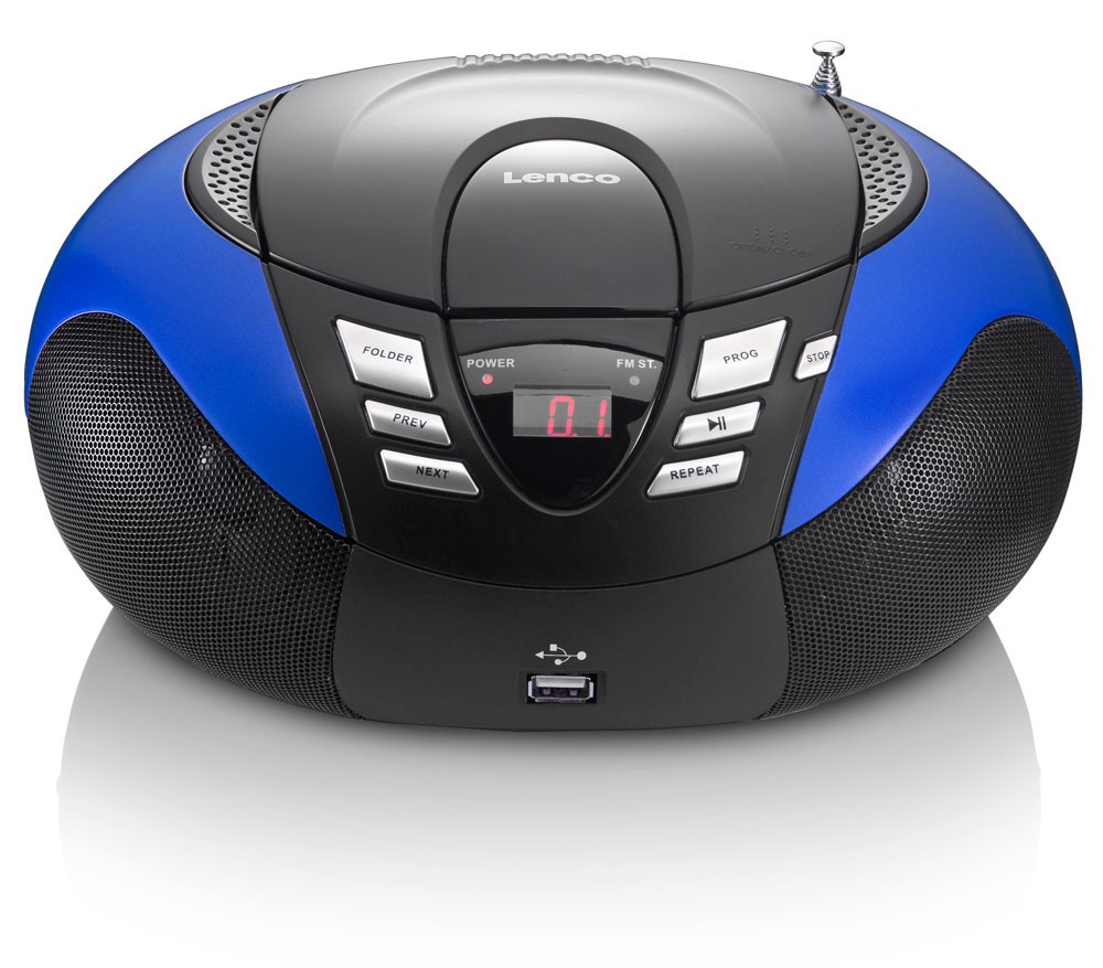 Tragbarer CD/MP3-Player mit Radio USB und LED Display SCD-37 – Bild 2