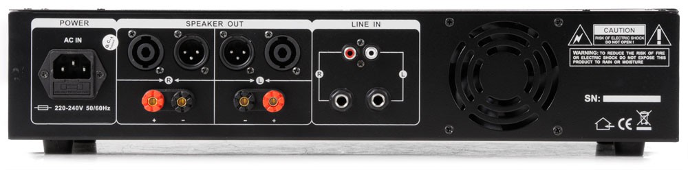 600W PA Musik Anlage mit Verstärker und Boxen DJ-585 – Bild 5