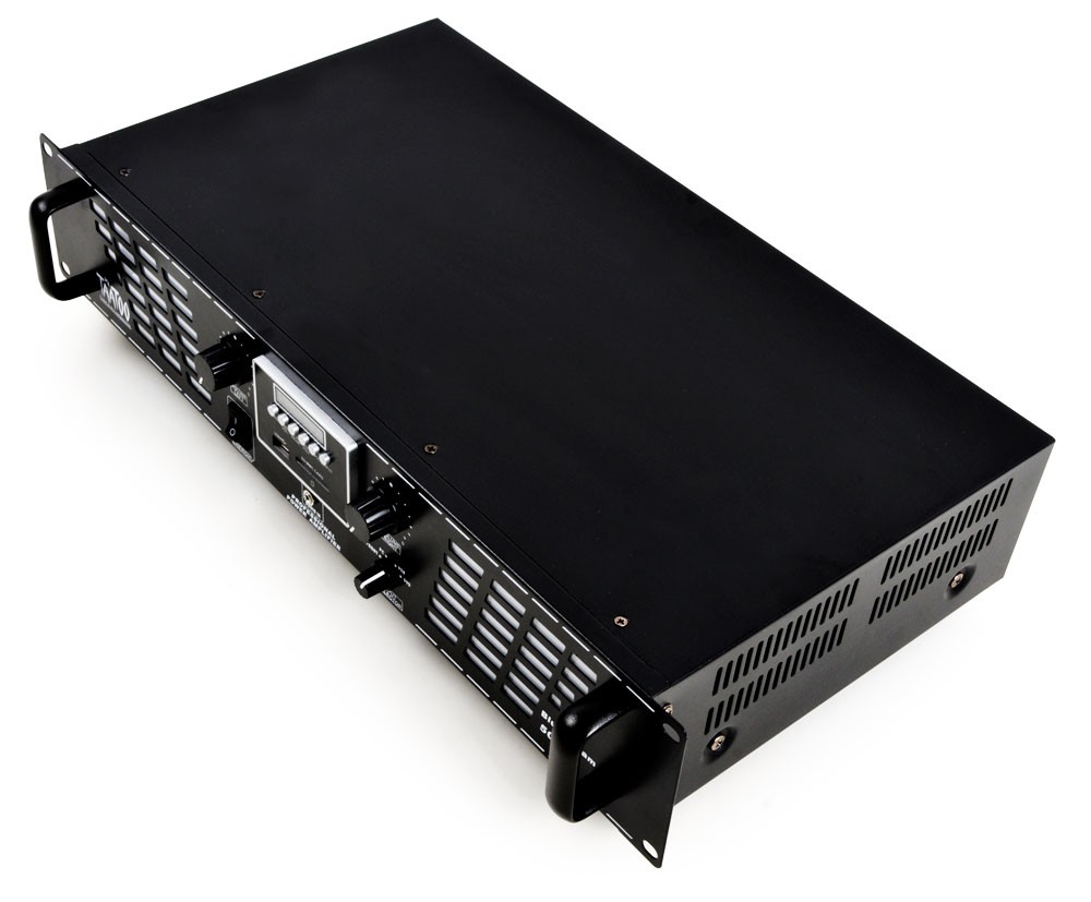 1500W PA-Verstärker Endstufe USB SD Bluestream 500 – Bild 4