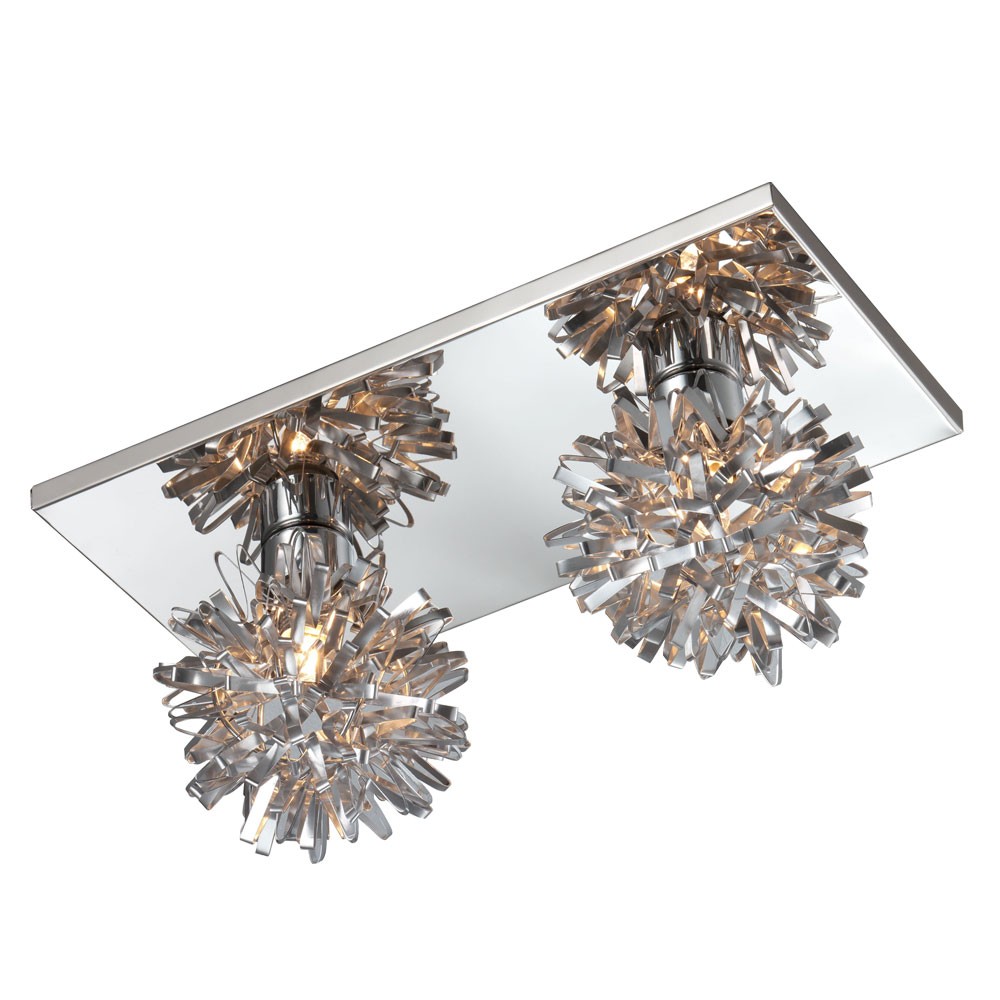 Deckenlampe mit hochwertiger Chrom-Optik – Bild 1