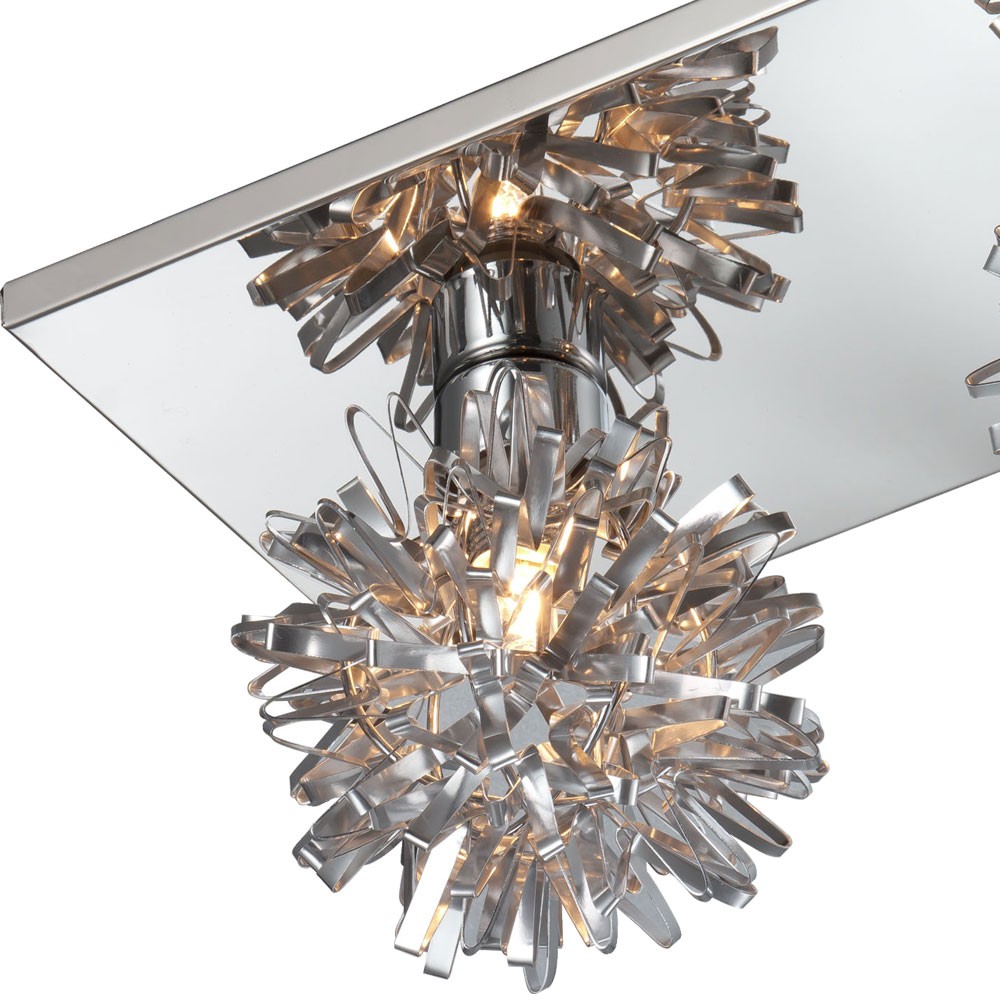 Deckenlampe mit hochwertiger Chrom-Optik – Bild 5
