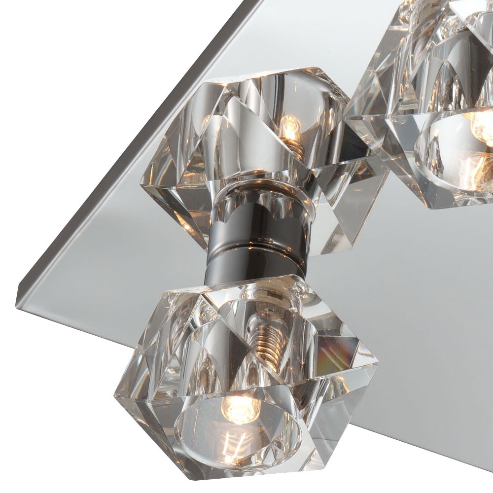Deckenleuchte aus Kristallglas mit 4 Leuchtarmen ICE CUBE – Bild 6