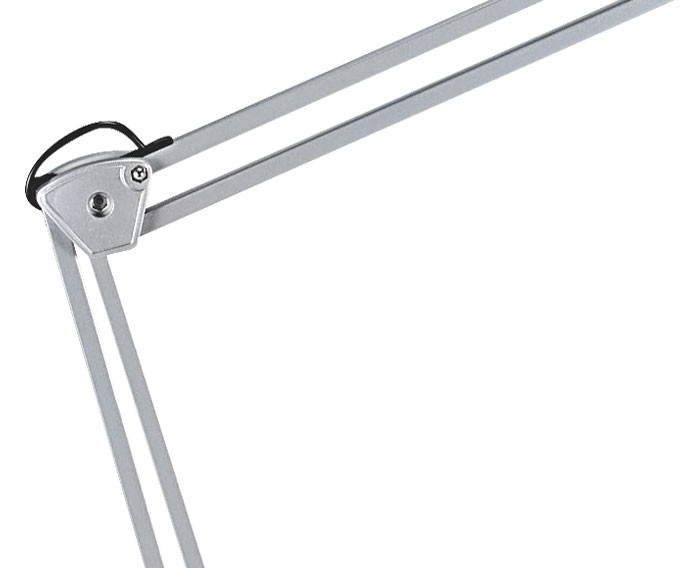 Tischleuchte in Silber mit Energiesparlampe TOP – Bild 4