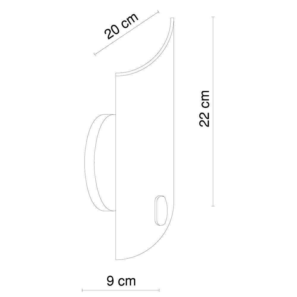 Spiegelleuchte aus Metall und Glas mit 60W BIKe – Bild 11
