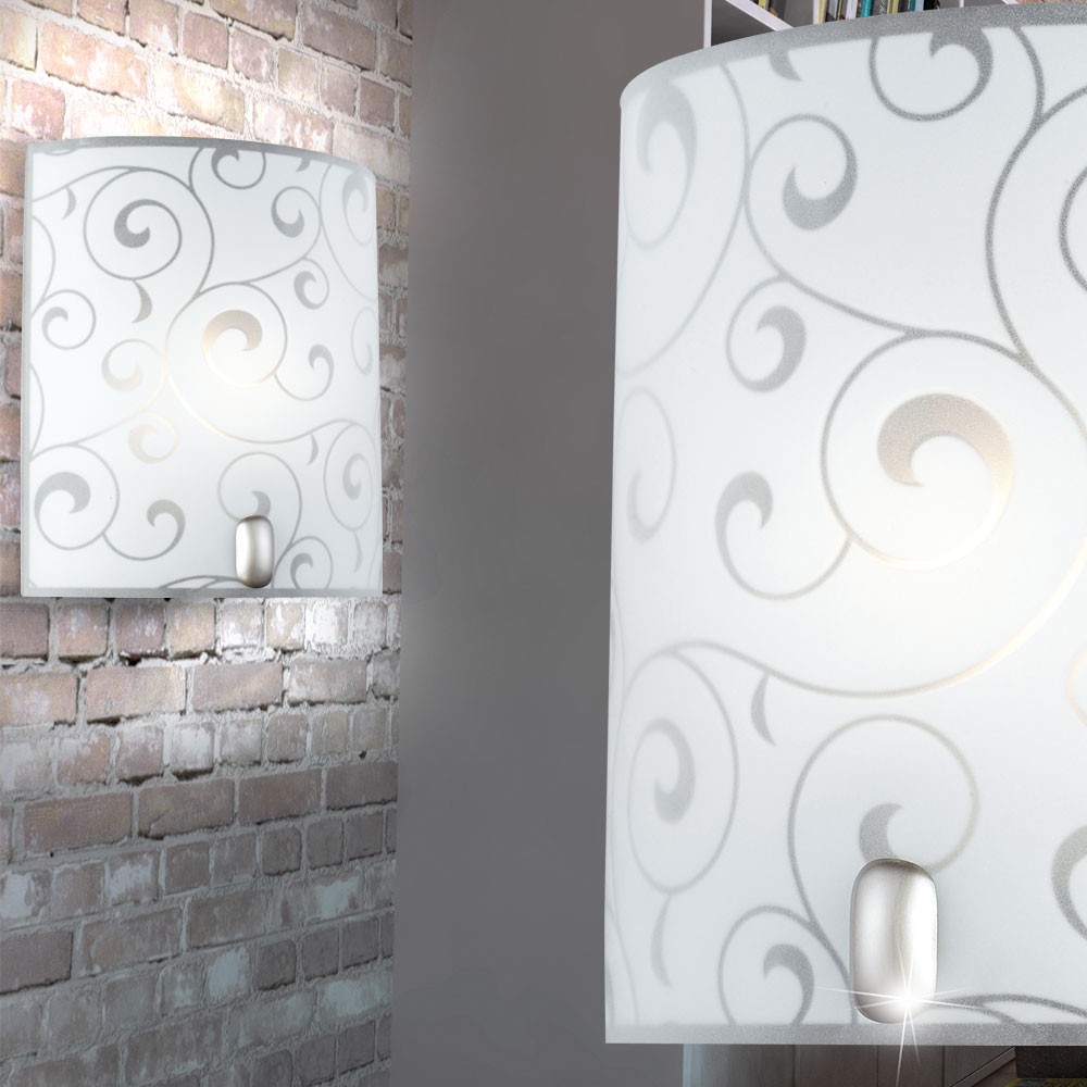 Spiegelleuchte aus Metall und Glas mit 60W BIKe – Bild 2