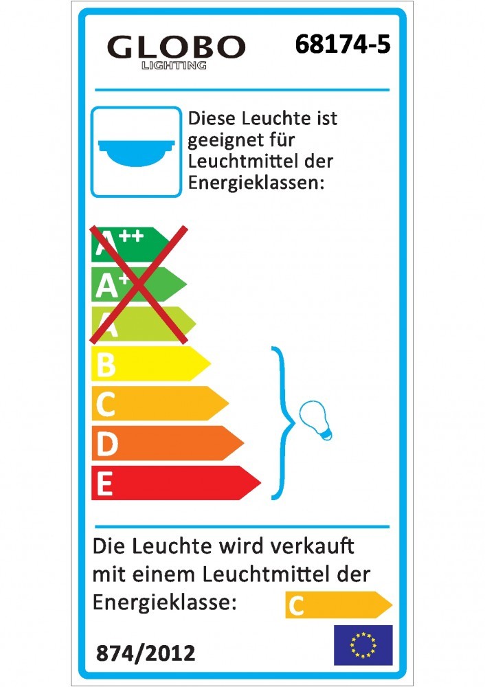 Elegante Deckenleuchte mit Kugeln aus Alugeflecht BELLUNO – Bild 3