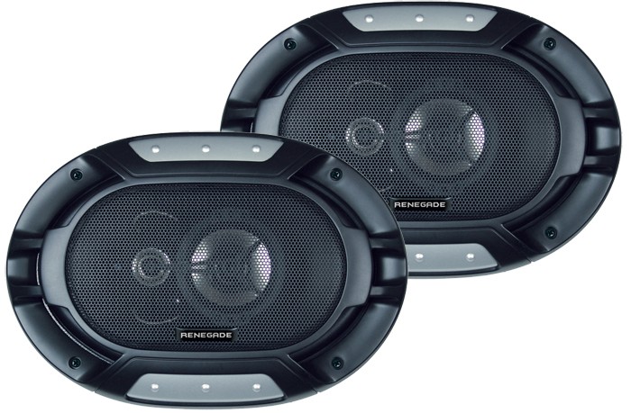 300W PAAR AUTO 3-Wege-Triax Lautsprecher 6x9 Renegade RX-693 – Bild 1