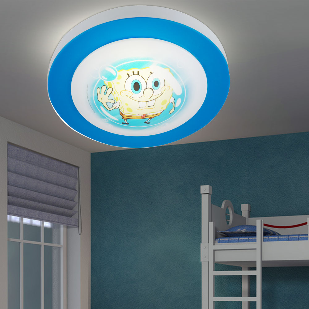 Kinder Nachtlicht Wandleuchte Deckenlampe SPONGEBOB – Bild 2