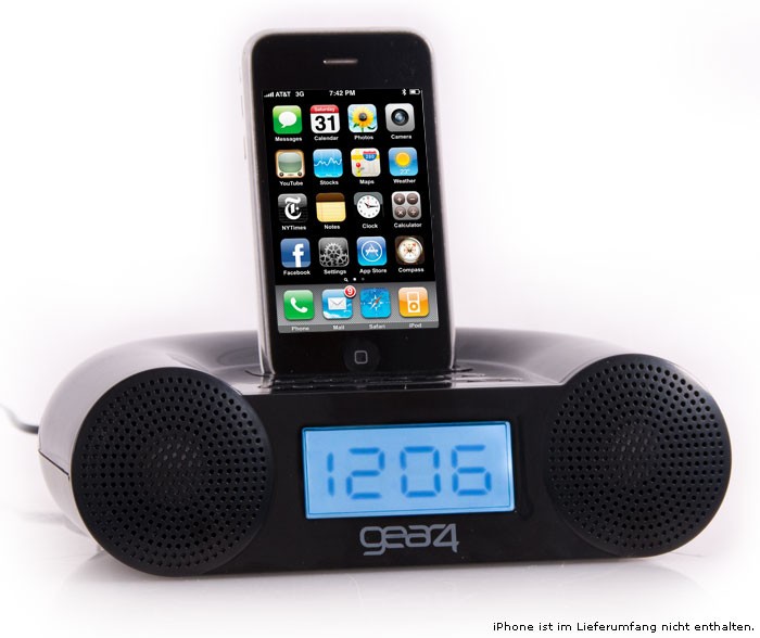 Gear 4 Radiowecker mit Ipod Dock - CRG-60 – Bild 1