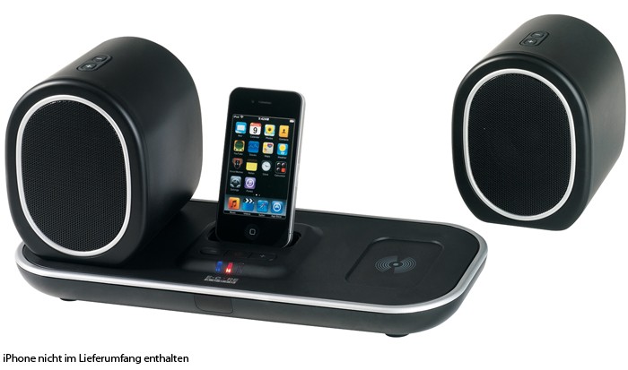 Kabelloses Iphone-Dock Musik Center mit LED-Anzeige – Bild 2