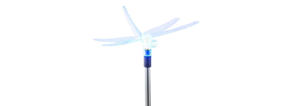 Solarleuchten Set mit drei Leuhten mit LEDs - Libelle – Bild 9