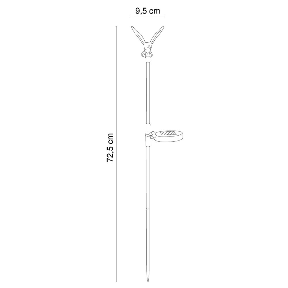 Solarleuchten mit Farbwechsler und LED - Kolibri – Bild 11