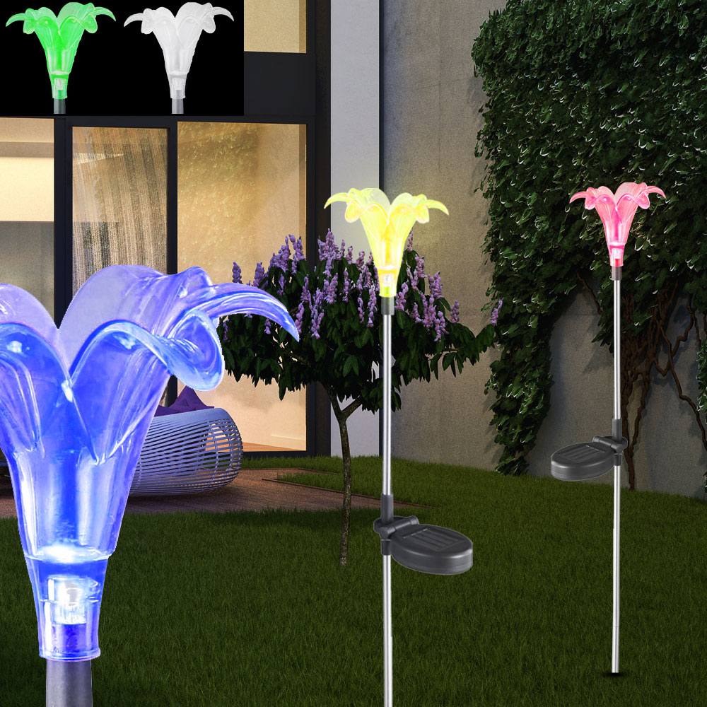 Solarleuchten mit Farbwechsler und LED-Leuchten – Bild 2