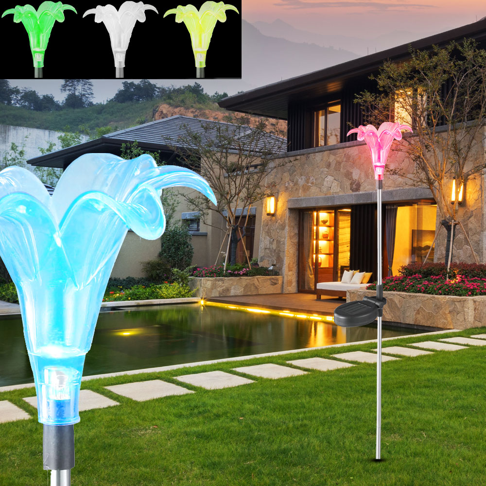 Solarleuchten mit Farbwechsler und LED-Leuchten – Bild 4