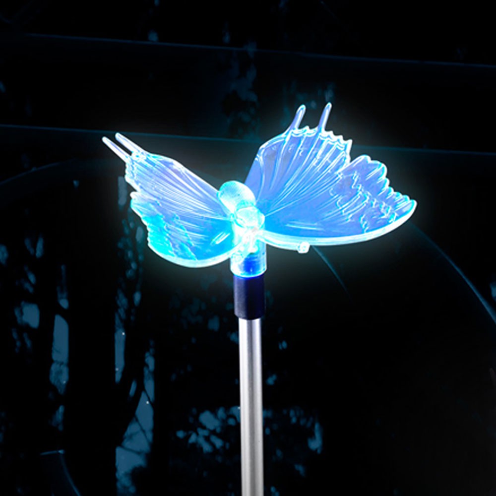 Solarleuchten mit Farbwechsler LED - Schmetterling – Bild 9
