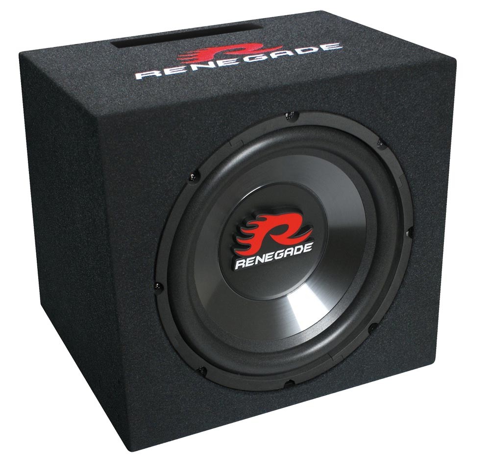 30cm Bassbox Single-Bassreflex-System 500 W Renegade RXV1200
