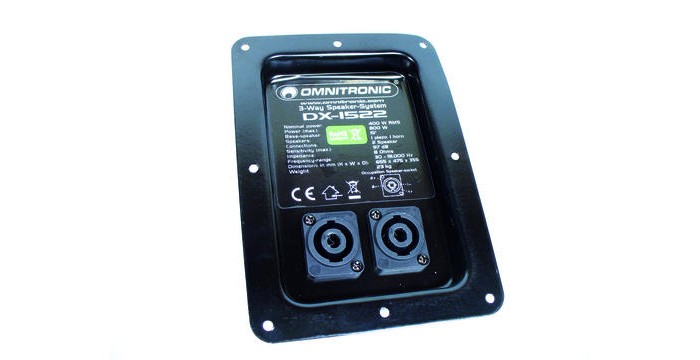 OMNITRONIC E0197204 - Frequenzweiche mit Anschlußfeld – Bild 1
