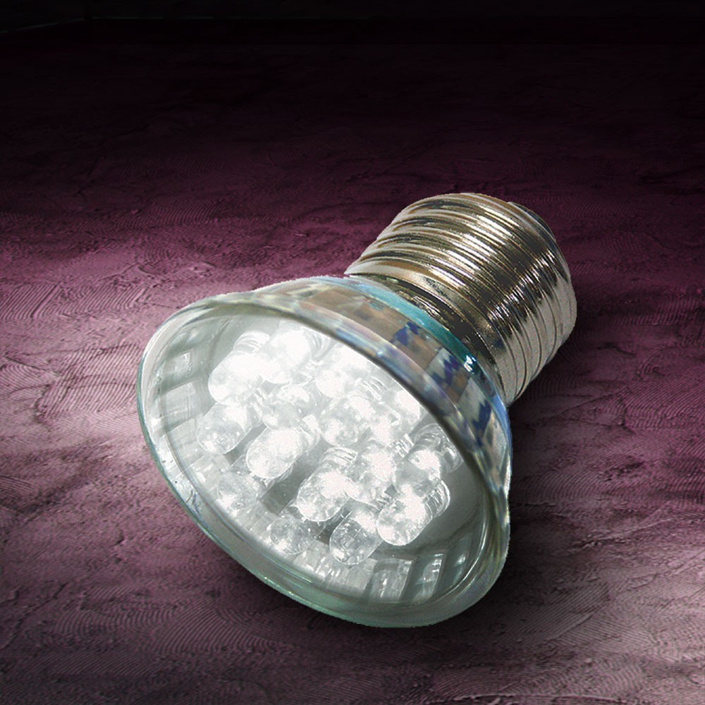 1W E27 LED-Reflektorleuchtmittel mit kaltweißem Licht – Bild 2