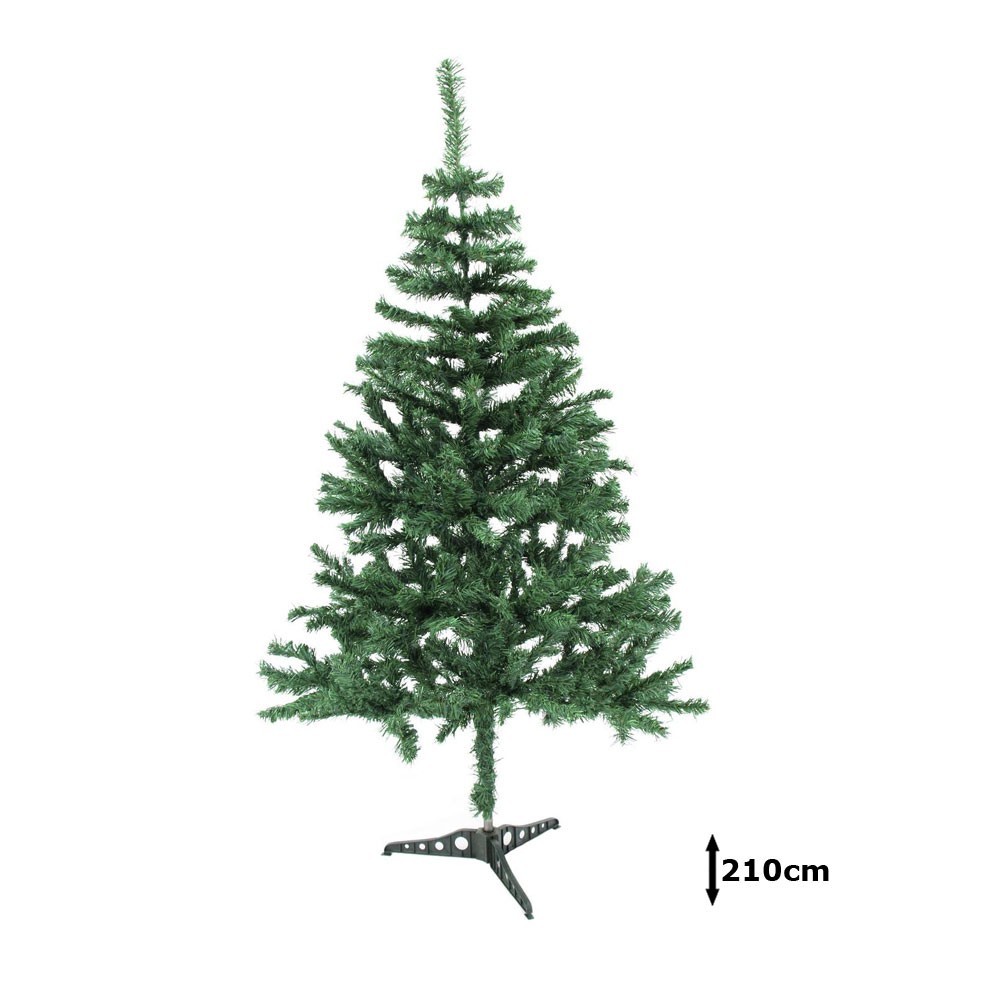 Tannenbaum in grün inklusive Ständer 210 cm – Bild 1